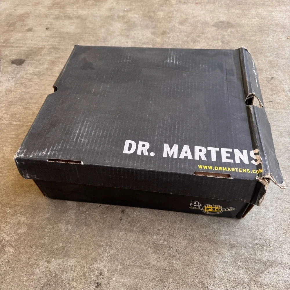 Dr. Martens Reactor Industrial Bear Work Boots Bark Brown‎ 12754201 Mens 14 NEW